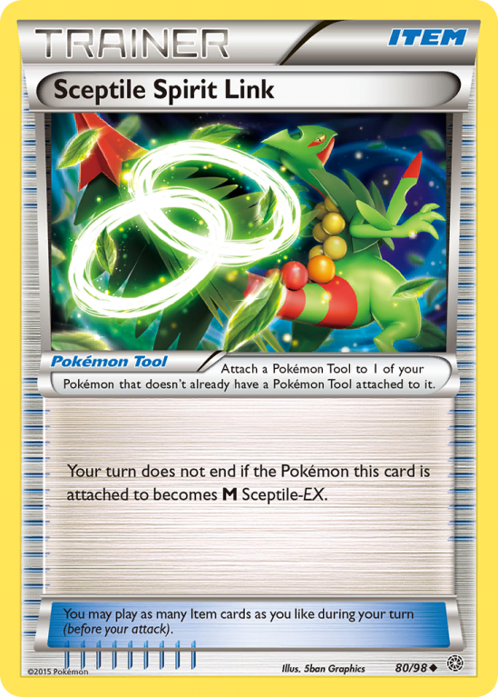 Sceptile Spirit Link 80/98 XY Ancient Origins