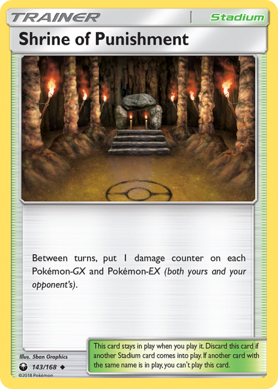 Shrine of Punishment 143/168 Sun & Moon Celestial Storm