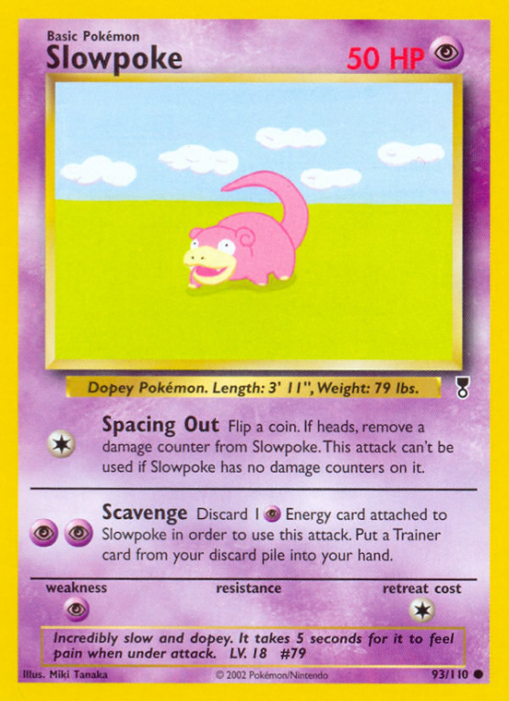Slowpoke 93/110 Other Legendary Collection