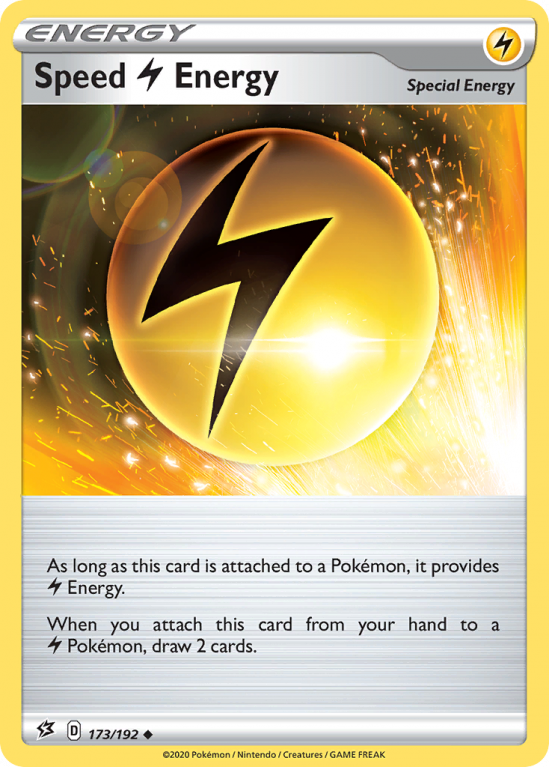Speed Lightning Energy 173/192 Sword & Shield Rebel Clash