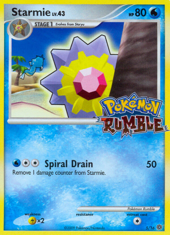 Starmie 5/16 Other Pokémon Rumble