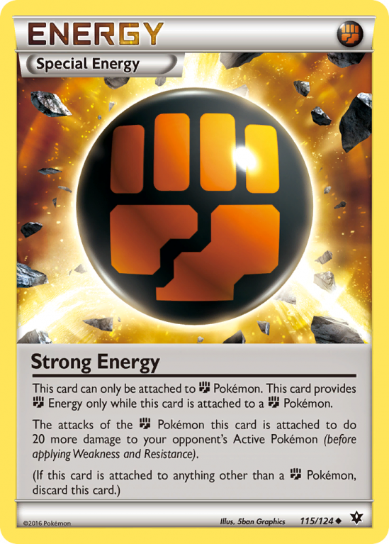 Strong Energy 115/124 XY Fates Collide