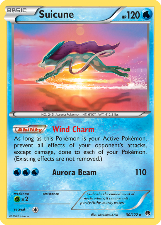 Suicune 30/122 XY BREAKpoint