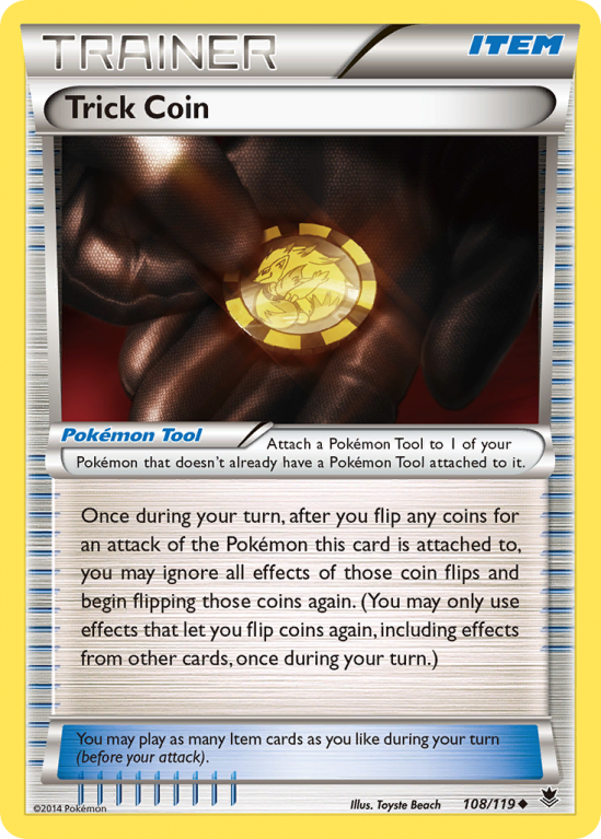 Trick Coin 108/119 XY Phantom Forces