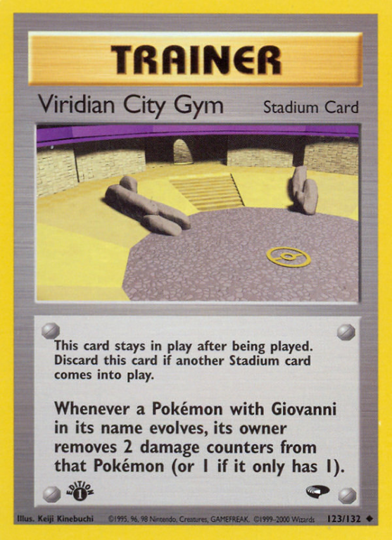 Viridian City Gym 123/132 Gym Gym Challenge