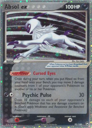 Absol ex 92/108 EX Power Keepers