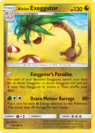 Alolan Exeggutor 95/156