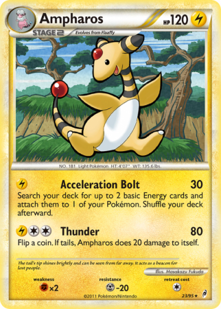 Ampharos 23/106 Heartgold & Soulsilver Call of Legends