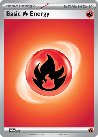 Basic Fire Energy 2/8 Scarlet & Violet Scarlet & Violet Energies