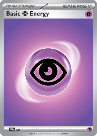 Basic Psychic Energy 5/8 Scarlet & Violet Scarlet & Violet Energies
