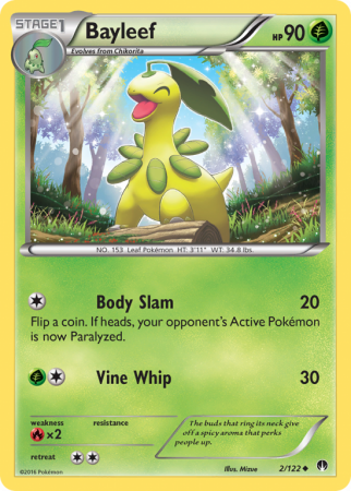 Bayleef 2/122 XY BREAKpoint