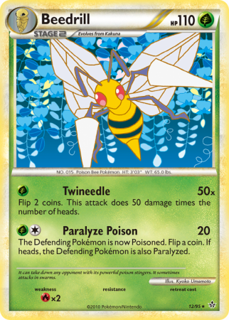 Beedrill 12/95 Heartgold & Soulsilver HS—Unleashed