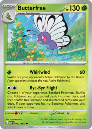 Butterfree 12/165