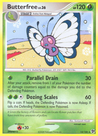 Butterfree 14/106