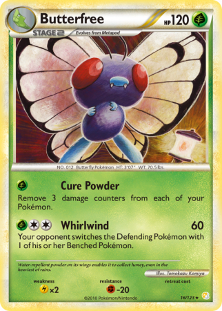 Butterfree 16/123