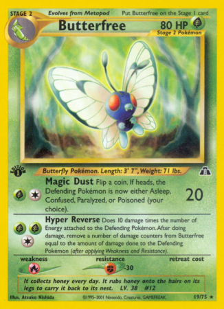 Butterfree 19/75