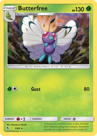 Butterfree 3/68