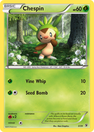 Chespin 3/39