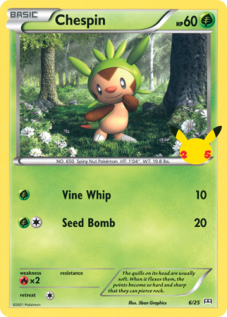 Chespin 6/25