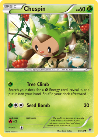Chespin 9/162