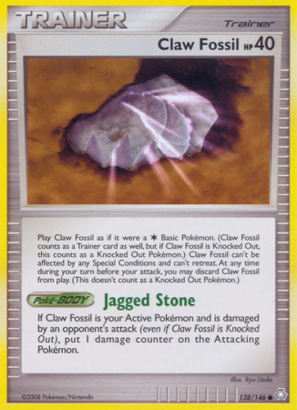 Claw Fossil 138/146