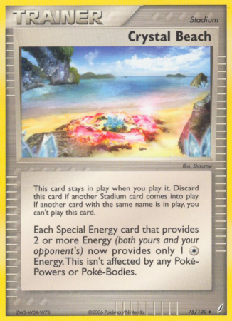 Crystal Beach 75/100 EX Crystal Guardians
