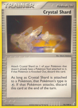 Crystal Shard 76/100 EX Crystal Guardians