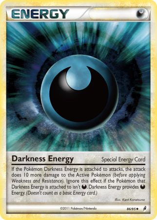 Darkness Energy 86/106 Heartgold & Soulsilver Call of Legends