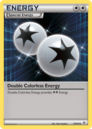 Double Colorless Energy 74/115