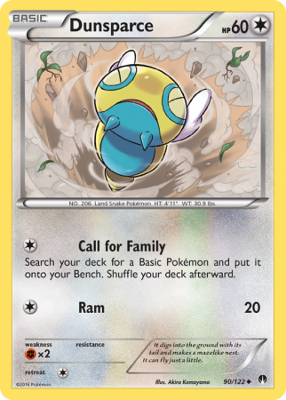 Dunsparce 90/122 XY BREAKpoint