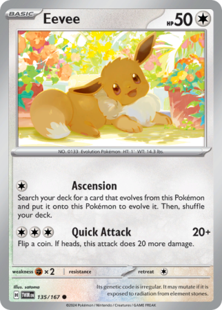 Eevee 135/167