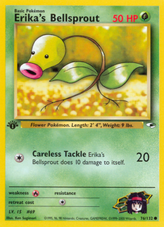 Erika's Bellsprout 76/132 Gym Gym Heroes