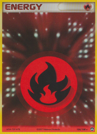 Fire Energy 104/108 EX Power Keepers