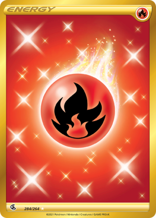 Fire Energy 284/264 Sword & Shield Fusion Strike