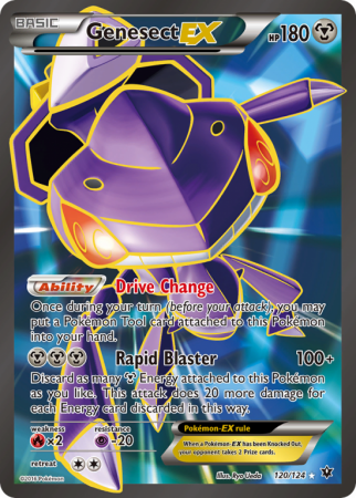 Genesect-EX 120/124 XY Fates Collide