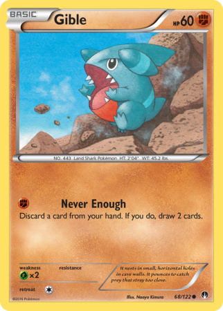 Gible 68/122 XY BREAKpoint