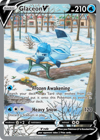 Glaceon V 175/203