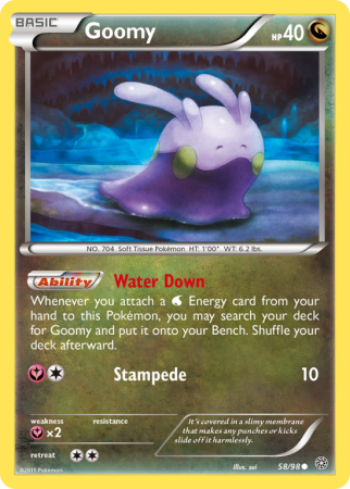 Goomy 58/98 XY Ancient Origins