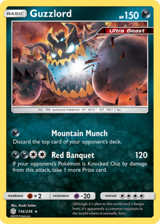 Guzzlord-GX · Crimson Invasion (CIN) #116 ‹ PkmnCards