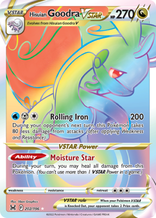 Aerodactyl-VSTAR 199/196 in Portuguese Lost Origin Pokémon TCG