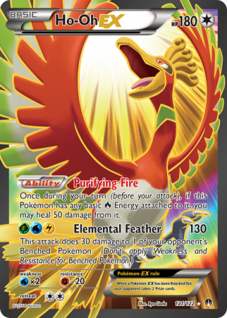 Ho-Oh-EX 121/122 XY BREAKpoint