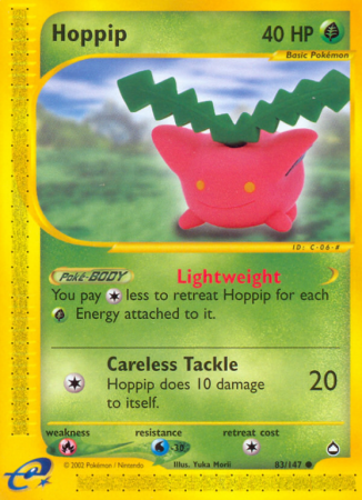 Hoppip 83/147 E-Card Aquapolis