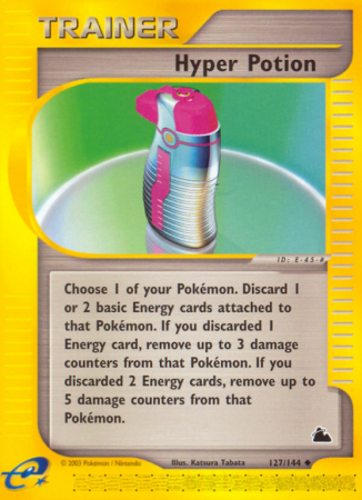 Hyper Potion 127/182 E-Card Skyridge