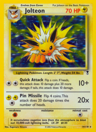 Jolteon 14/110 Other Legendary Collection
