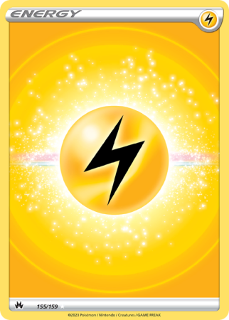 Lightning Energy 155/159 Sword & Shield Crown Zenith