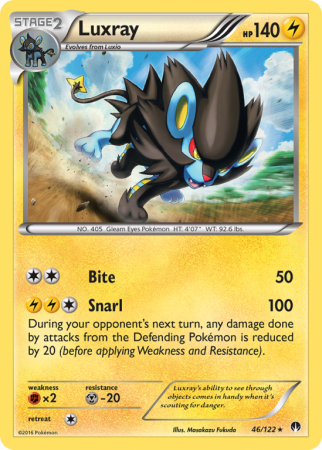 Luxray 46/122 XY BREAKpoint