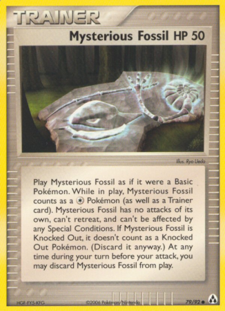 Mysterious Fossil 79/92