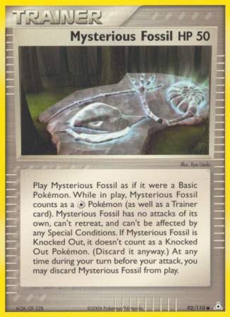 Mysterious Fossil 92/110