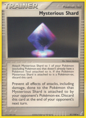 Mysterious Shard 81/100 EX Crystal Guardians