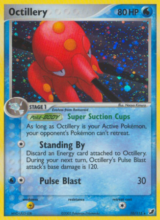 Octillery 10/115 EX Unseen Forces